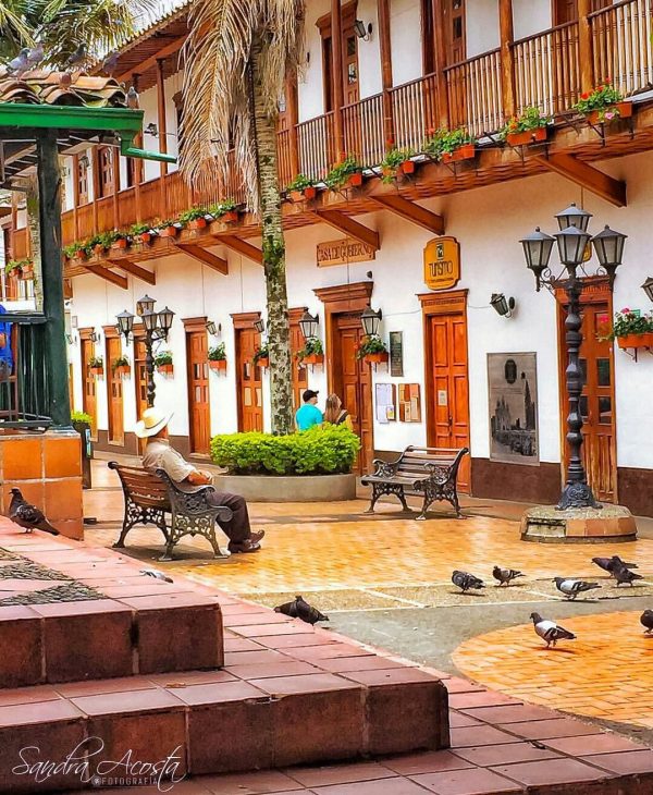 Arte, café y madera