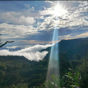 Encuentro natural en los Chorros de Quebradona