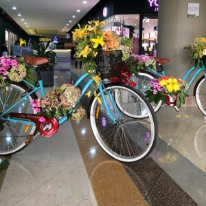 Aventura de agua, flores y bicis
